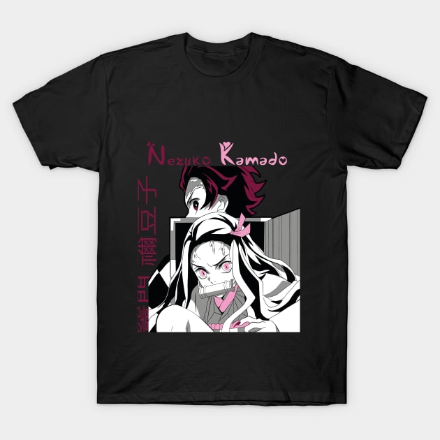 Nezuko Kamado T-Shirt by WoodShop93